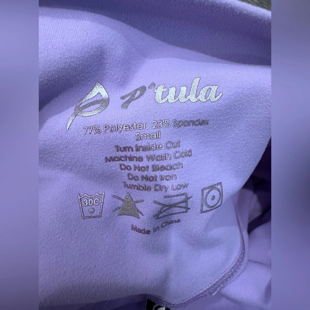 P’Tula Leggings Lavendar Size Small‎